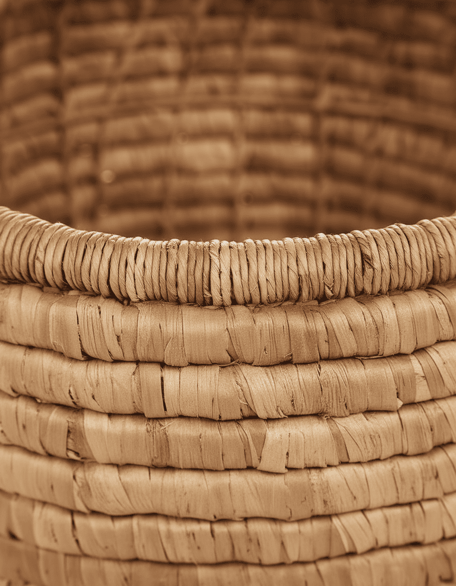 ANKASCHU | Bananenblatt | Korb „Sarvatah“ – Natur