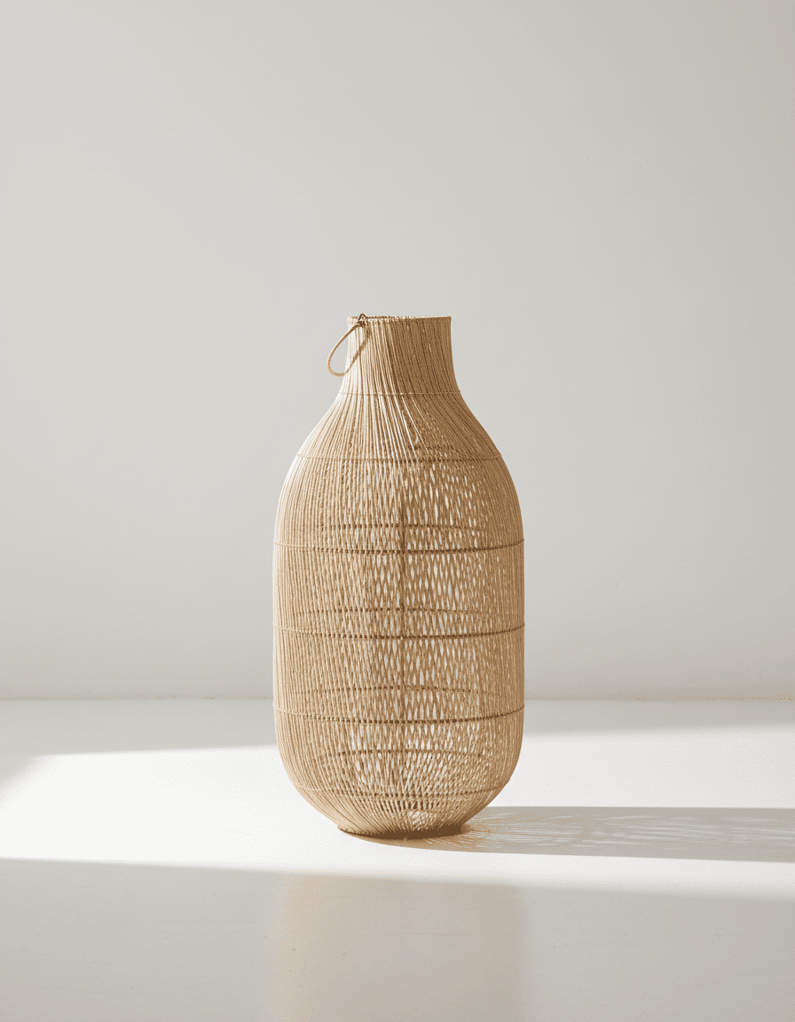 ANKASCHU | Rattan | Lichtobjekt „Kendi“ – Natur