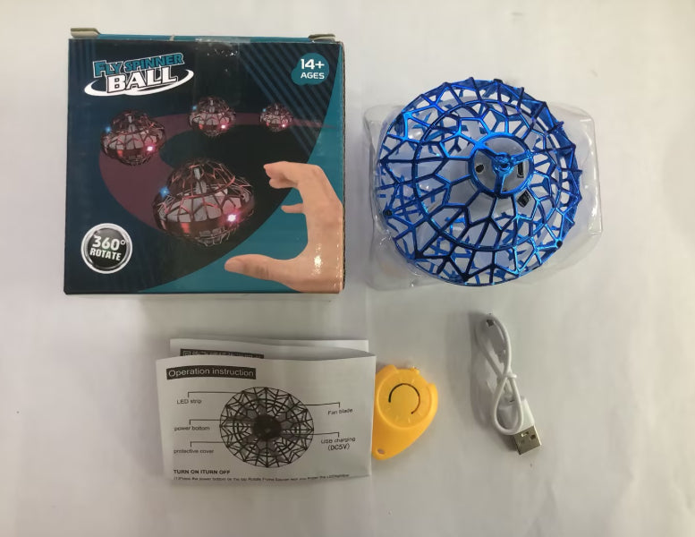 Leuchtender Flying Ball – Interaktives Fingertoy mit Schwebeeffekt