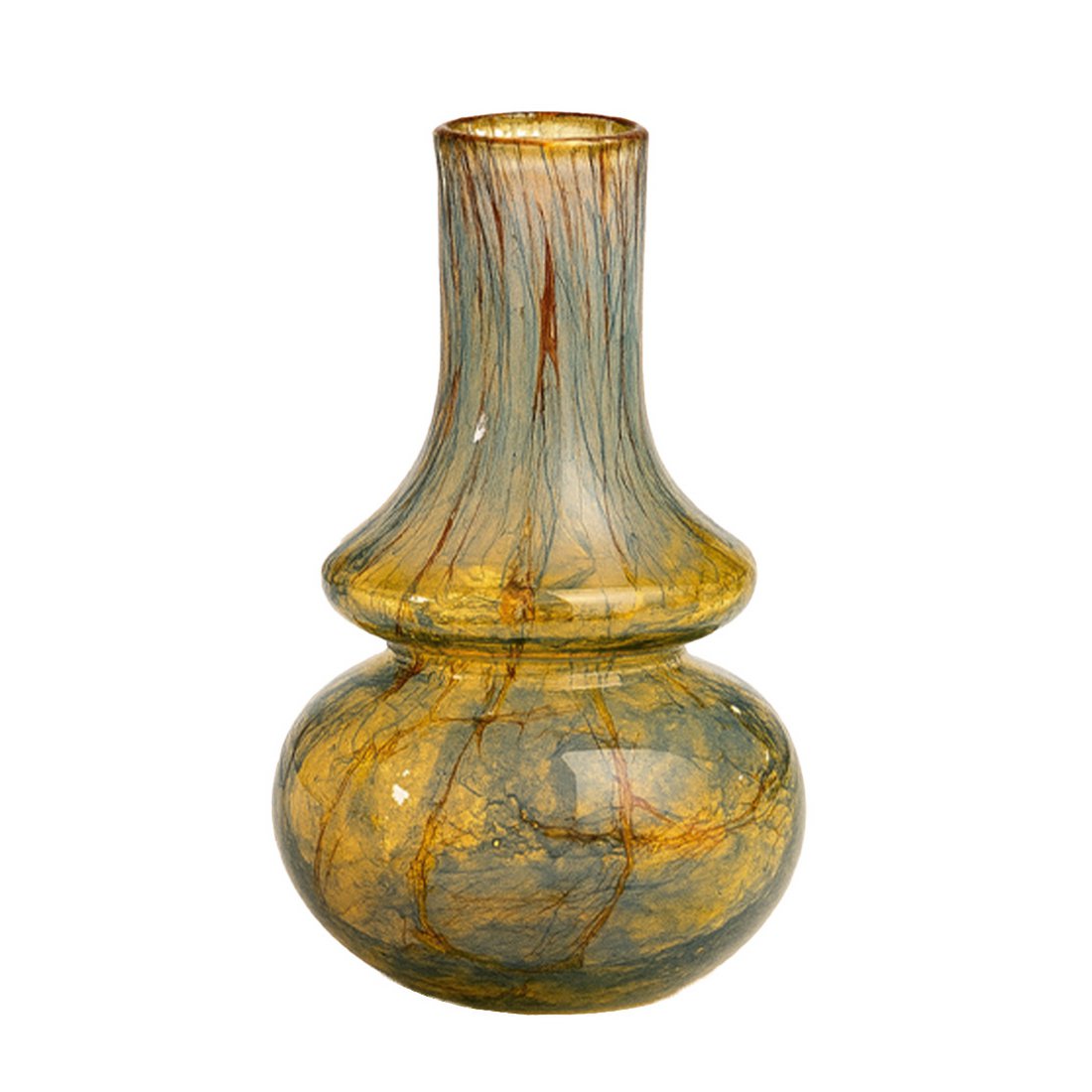 Vase „Yala“ – Kristallglas mit holographischer Lichtwirkung