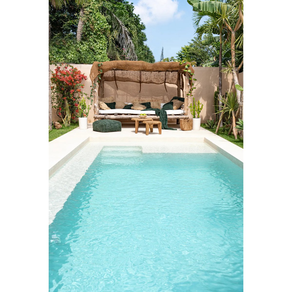 Coco Shade – Rechteckiger Sonnenschutz aus Kokosfaser (500 × 300 cm)