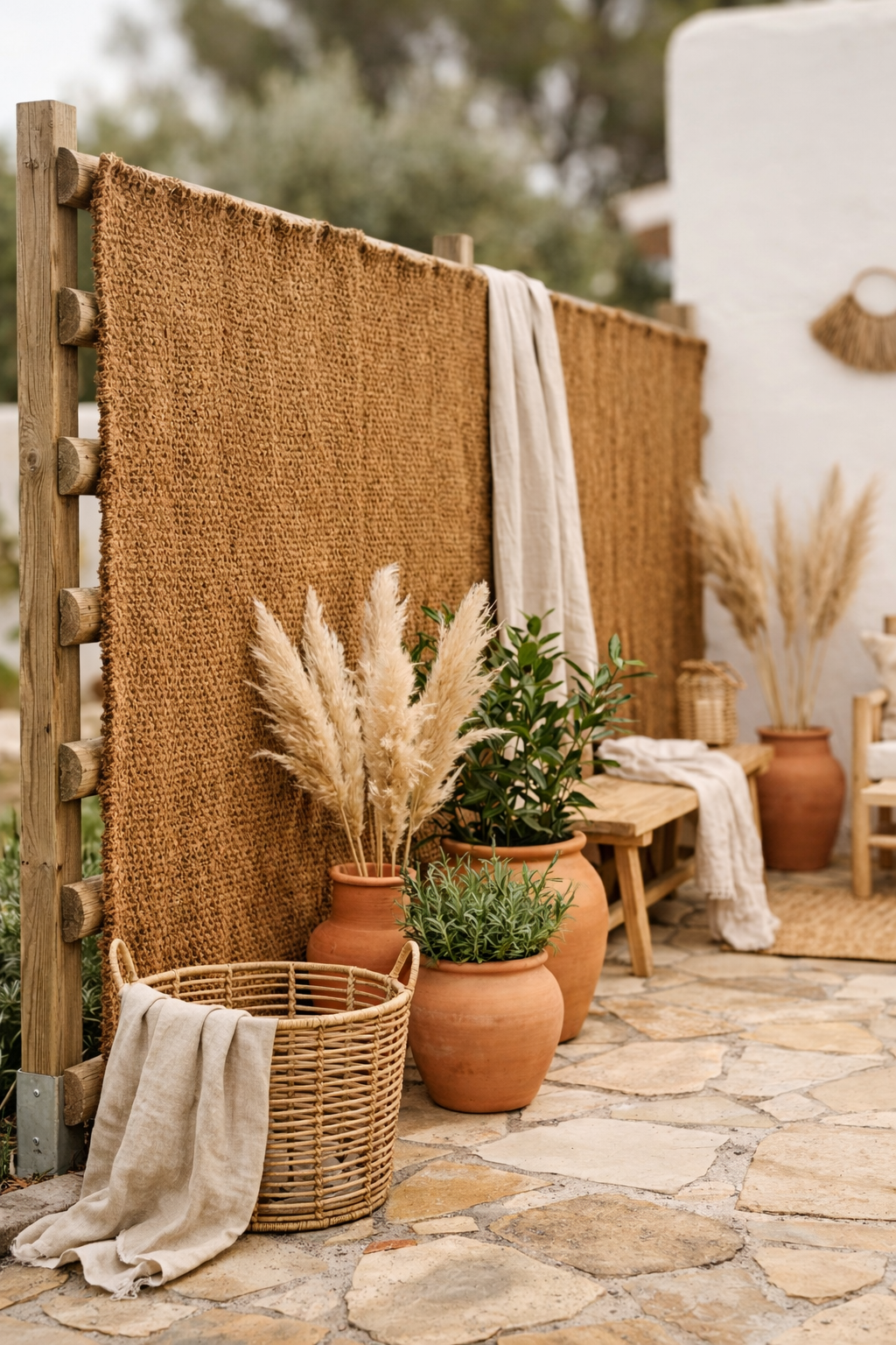 Coco Fence – Natürlicher Sichtschutz aus Kokosfaser