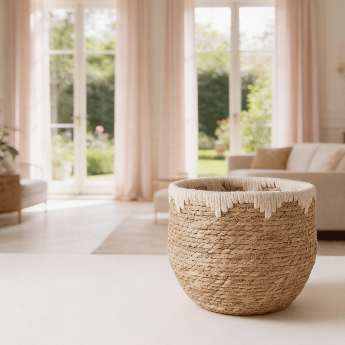 ANKASCHU | Seegras | Aufbewahrungskörbe „Jorck“ – 3er Set