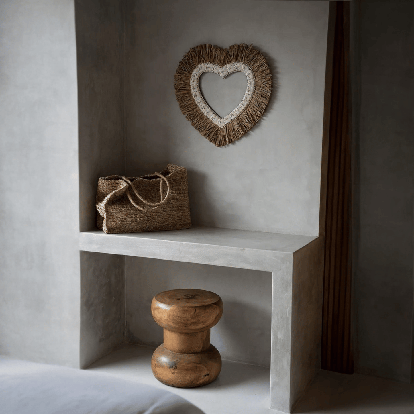 ANKASCHU | Naturfasern | Shopper „Ti Amo“ – Natur