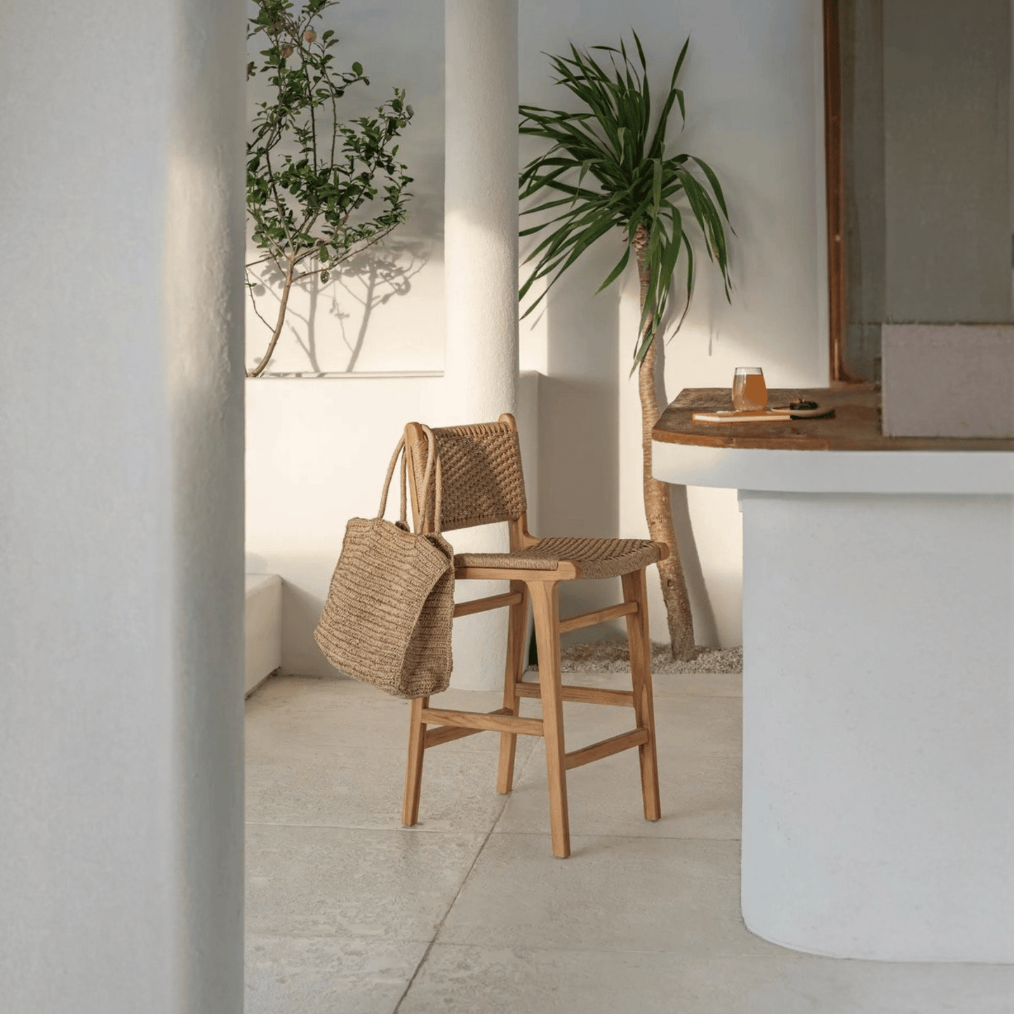 ANKASCHU | Naturfasern | Shopper „Ti Amo“ – Natur