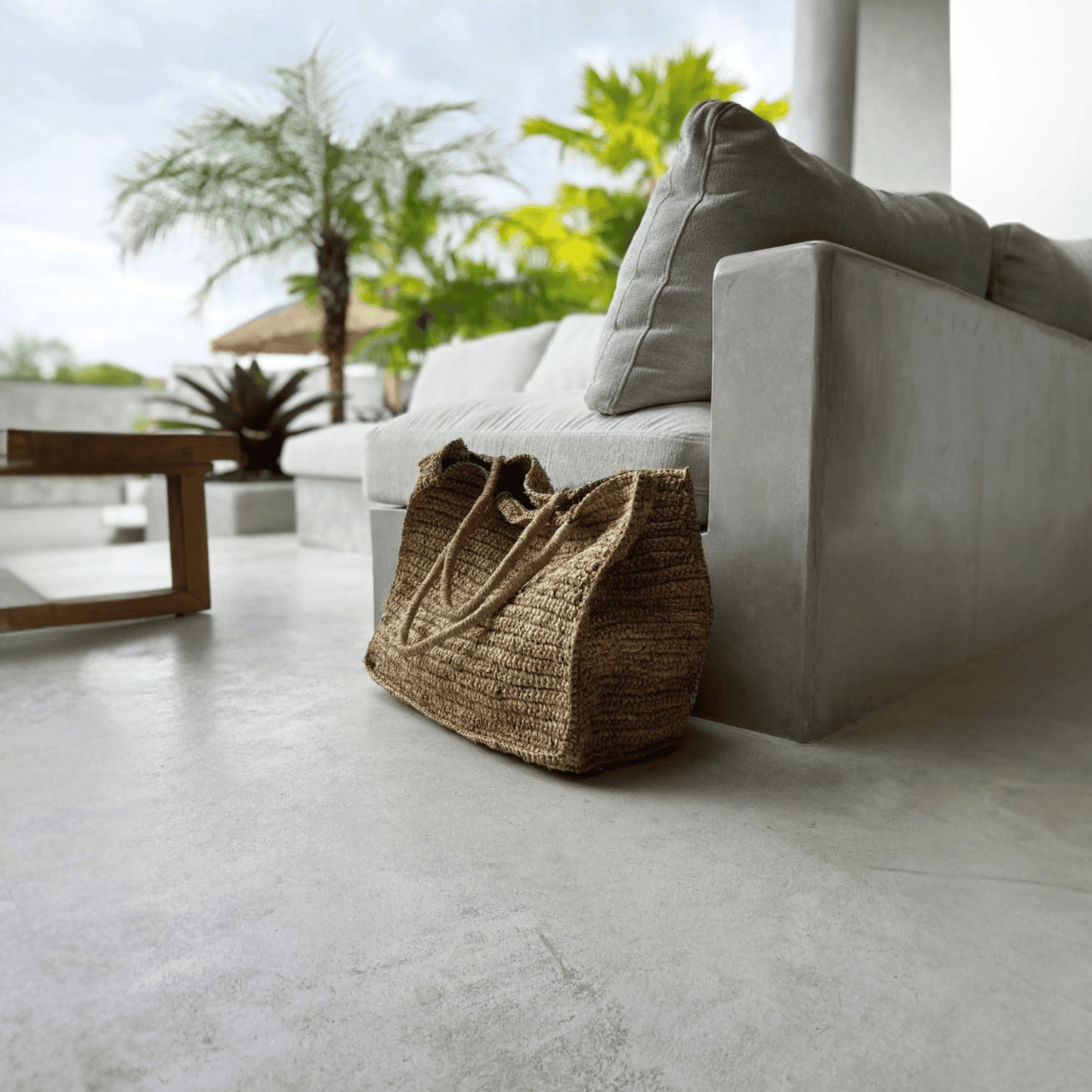 ANKASCHU | Naturfasern | Shopper „Ti Amo“ – Natur