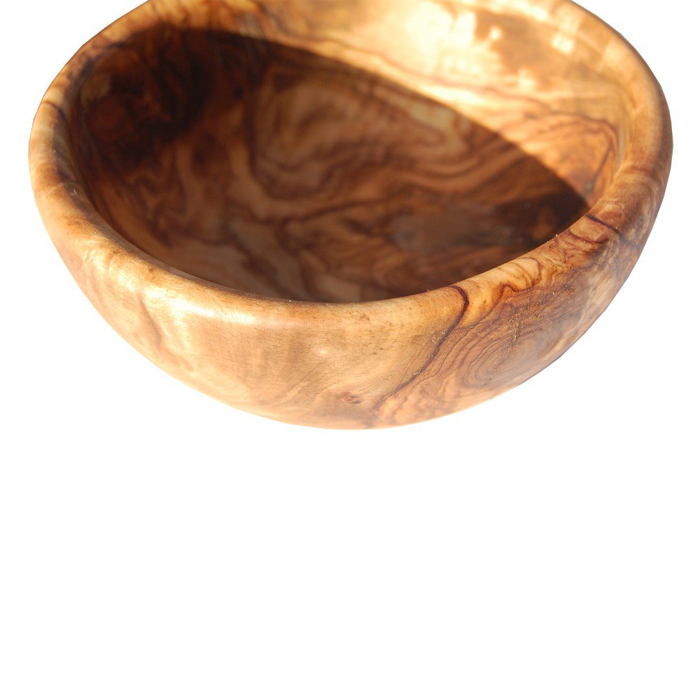 Müslischale aus Olivenholz – Ø ca. 16 cm