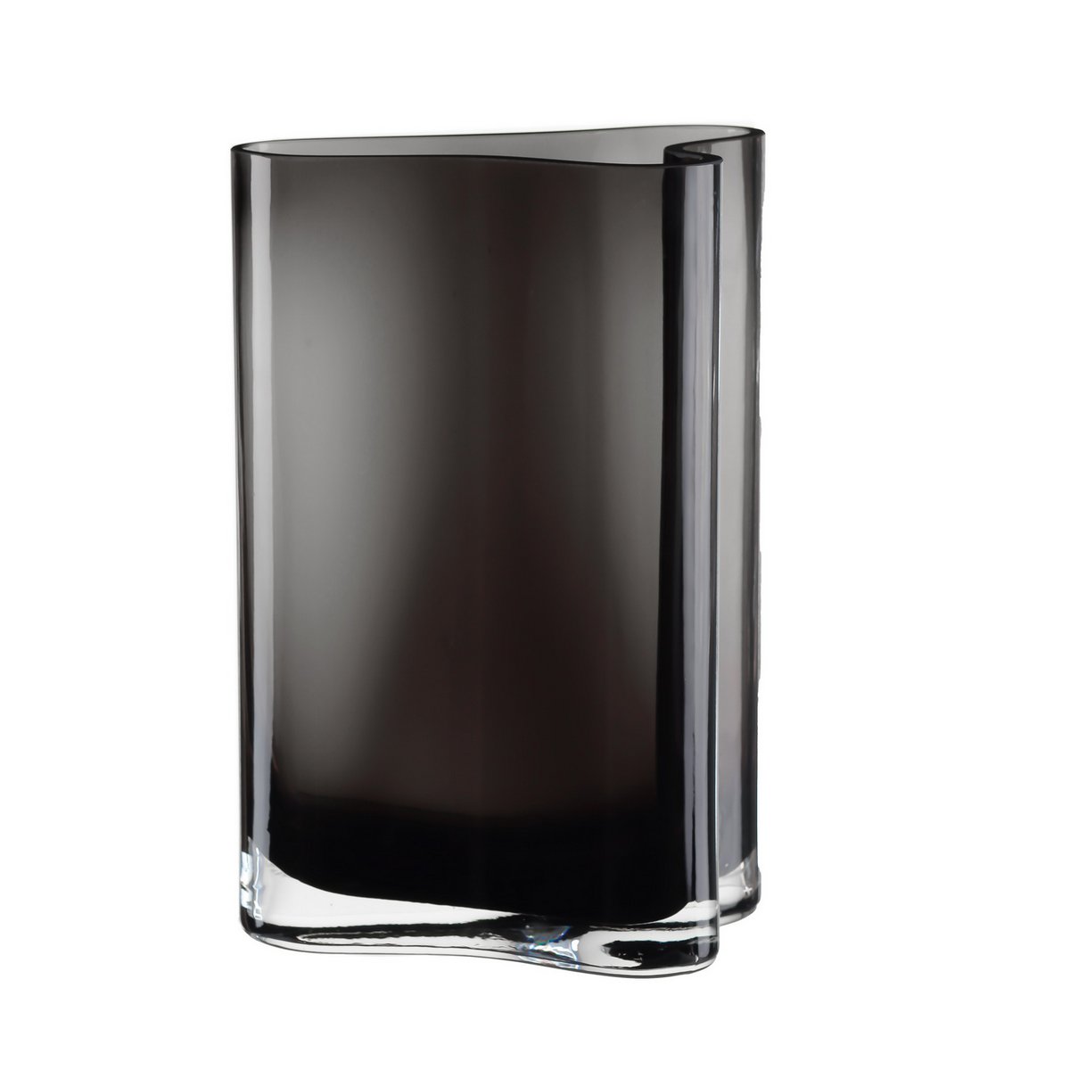 COR30GR – Hohe Glasvase in organischer Korallenform