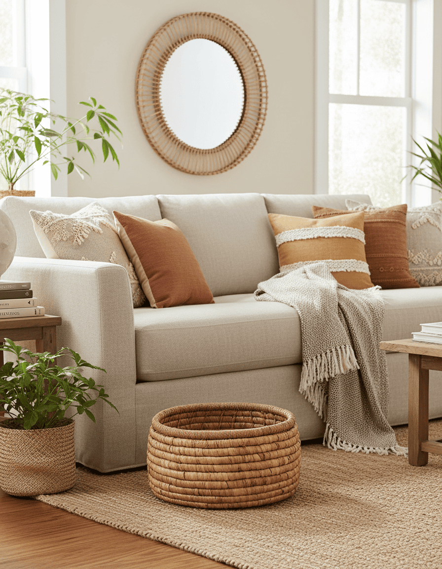 ANKASCHU | Bananenblatt | Korb „Sarvatah“ – Natur