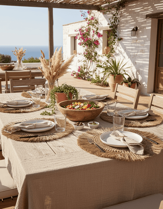 ANKASCHU | Bast | Tischset „Bali“ – Natur