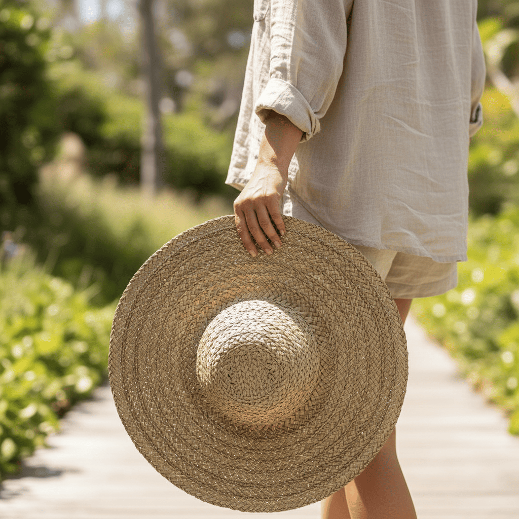 ANKASCHU | Seegras | Hut „Playa“ – Natur