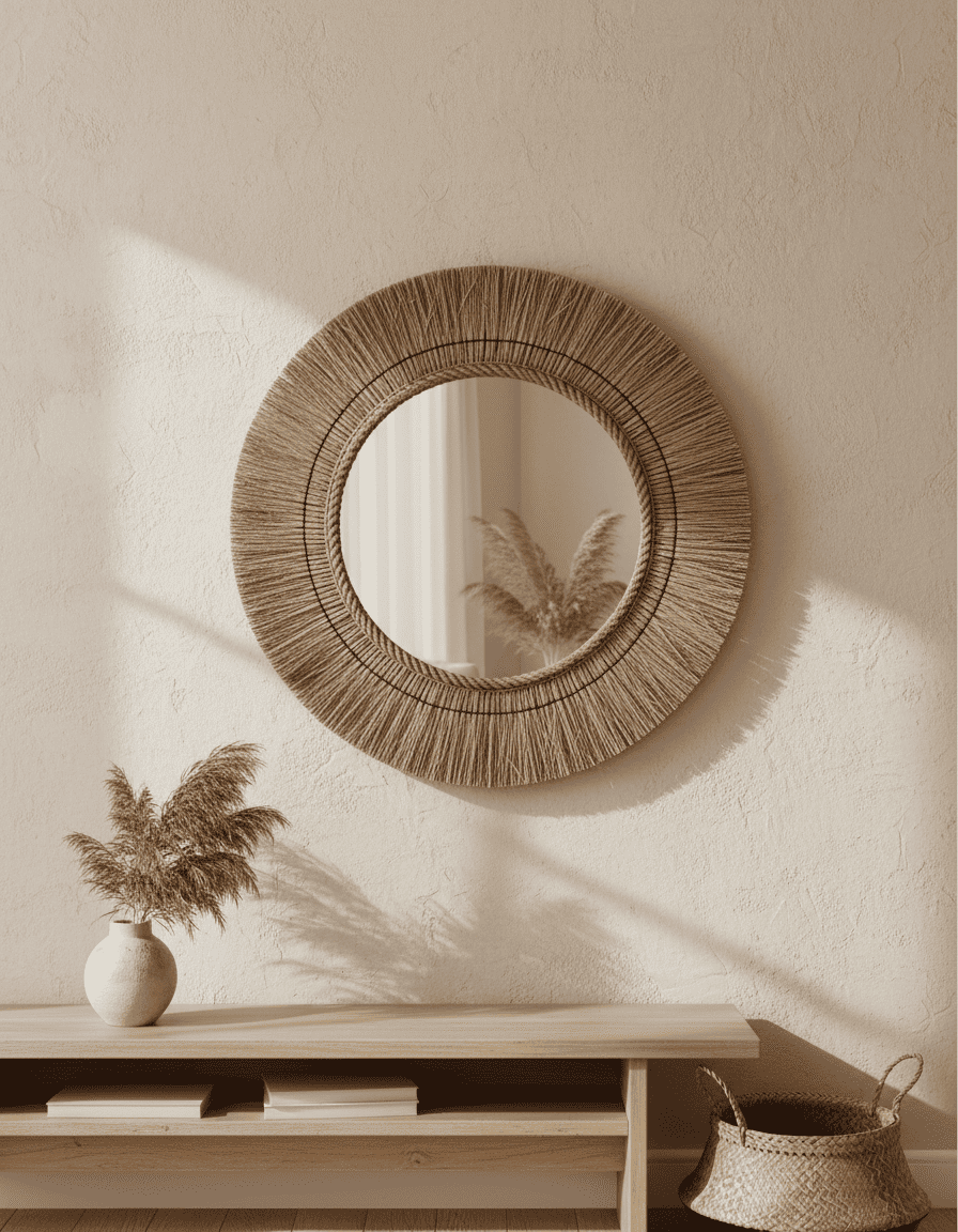 ANKASCHU | Natur| Wandspiegel „St. Barth“