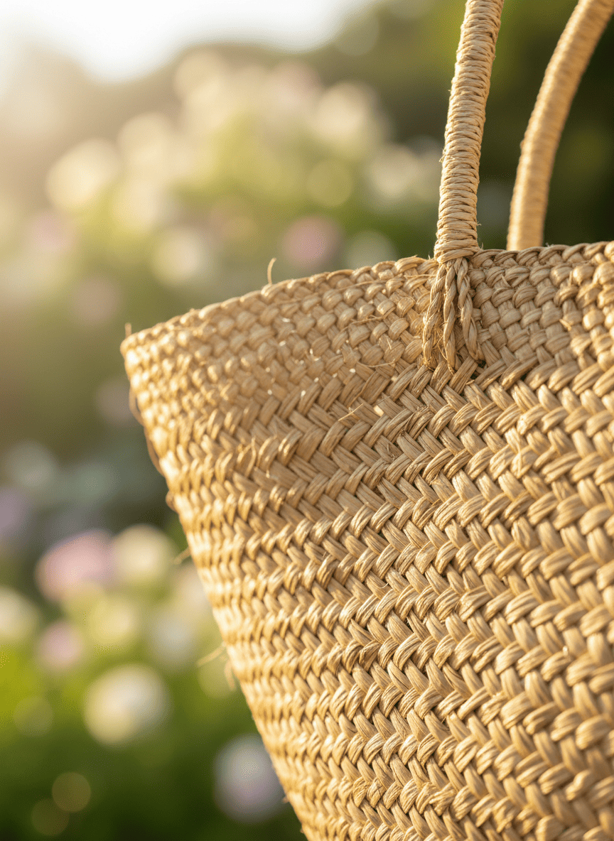 ANKASCHU | Seegras | Tote Bag „Tamu“ – Natur