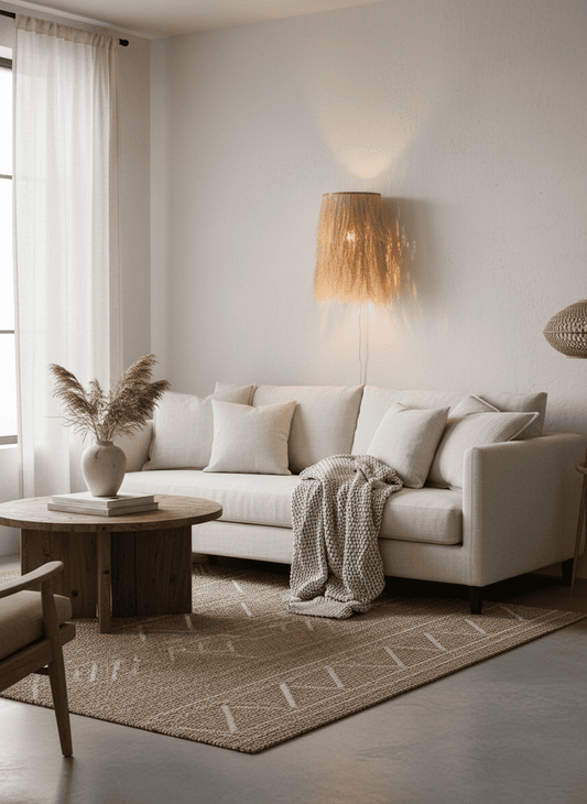 ANKASCHU | Abaca | Wandapplikation – Natur