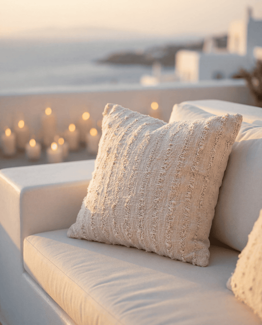 Rahayu – Handgewebter Kissenbezug aus Baumwolle