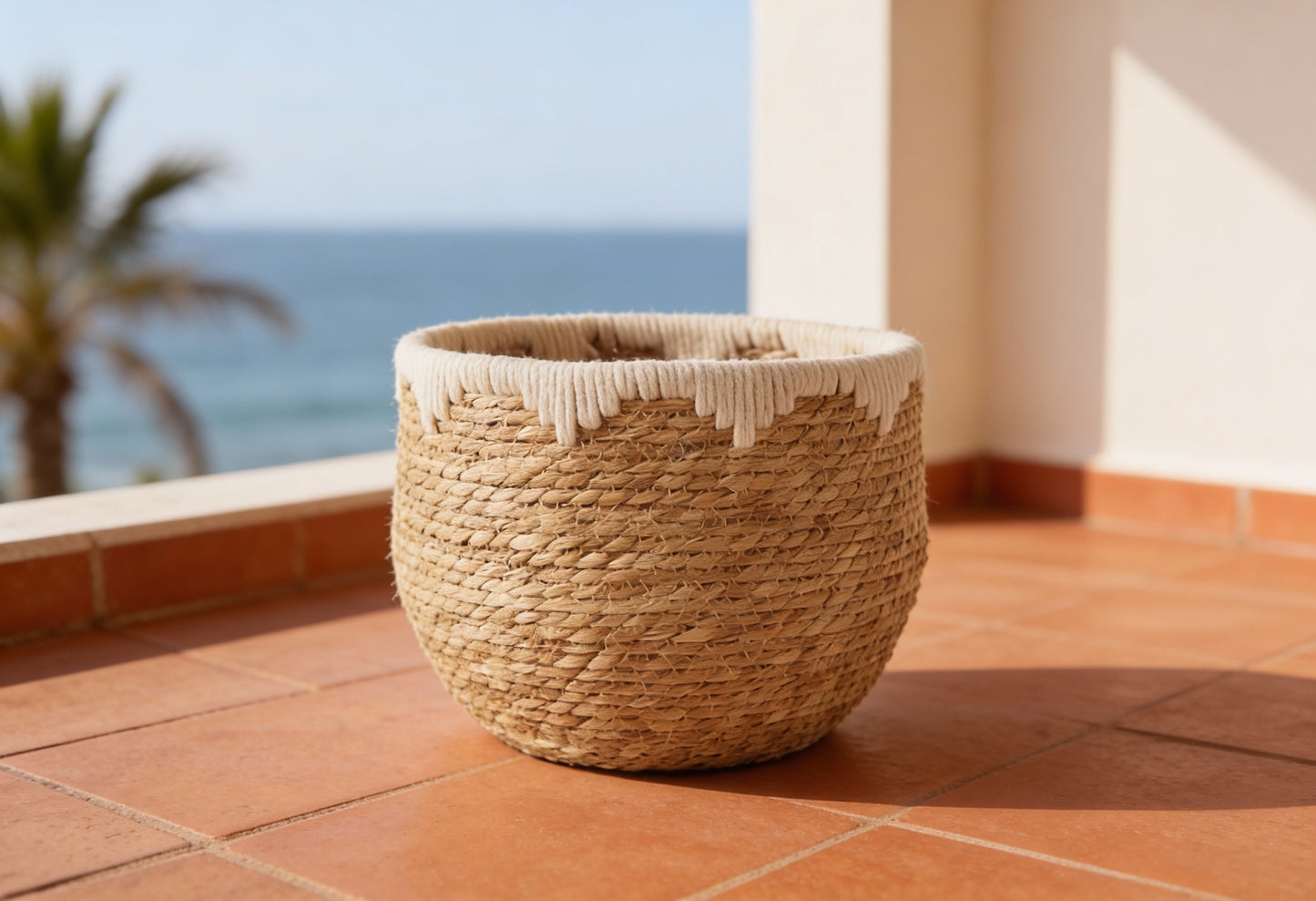 ANKASCHU | Seegras | Aufbewahrungskörbe „Jorck“ – 3er Set