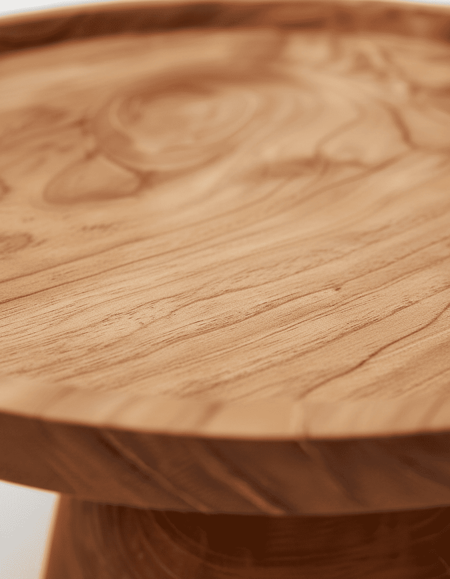 ANKASCHU | Teakholz | Kuchenständer „Root“ – Natur