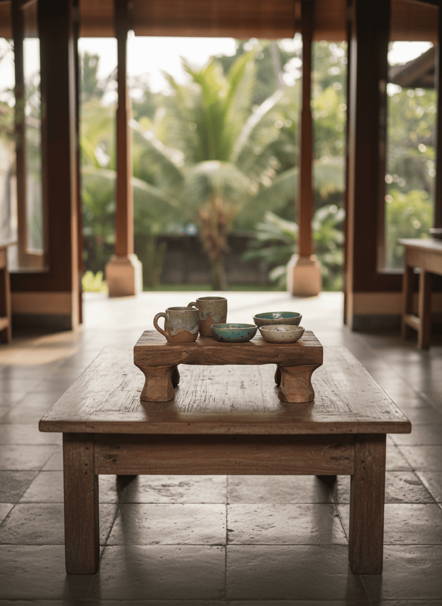 ANKASCHU | Teakholz | Delikatessen-Tablett „Delish“ – Natur