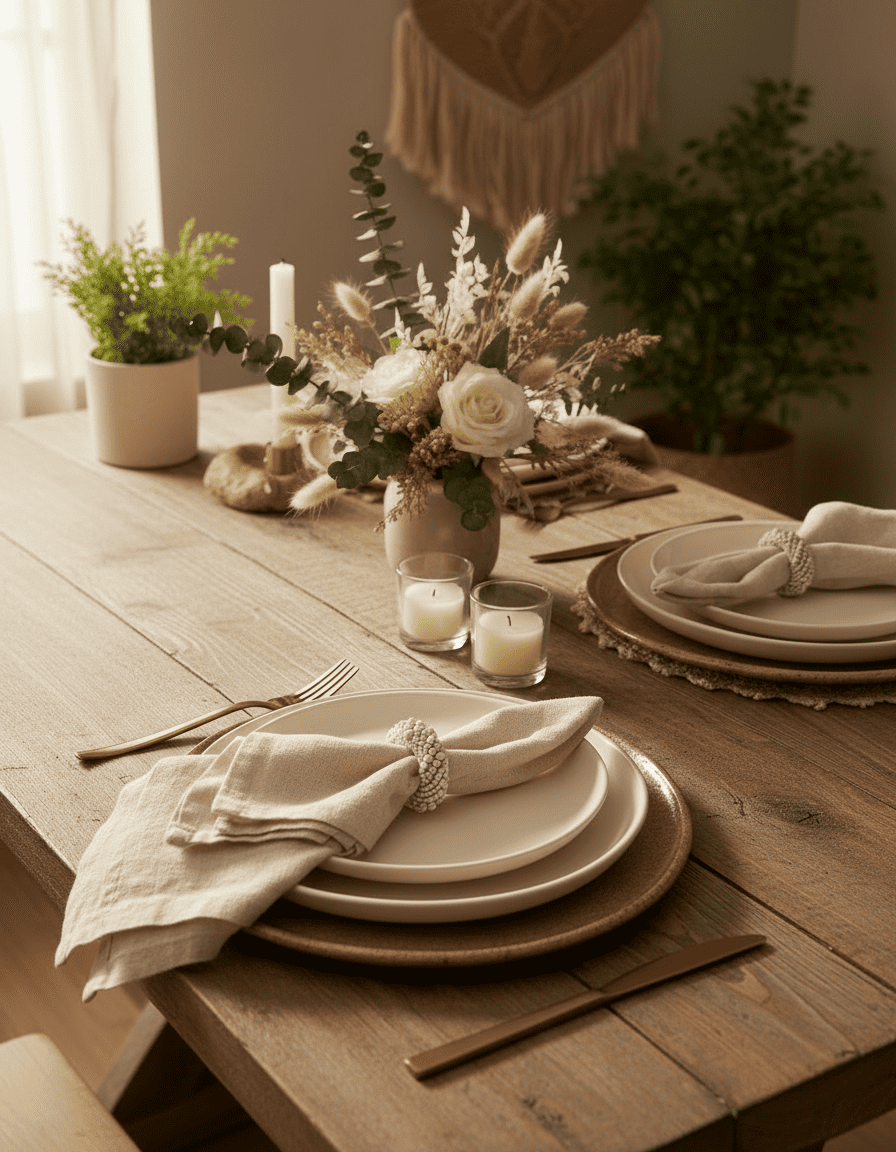 ANKASCHU | Kunststoffperlen | Serviettenring „Pearl“ – Weiß