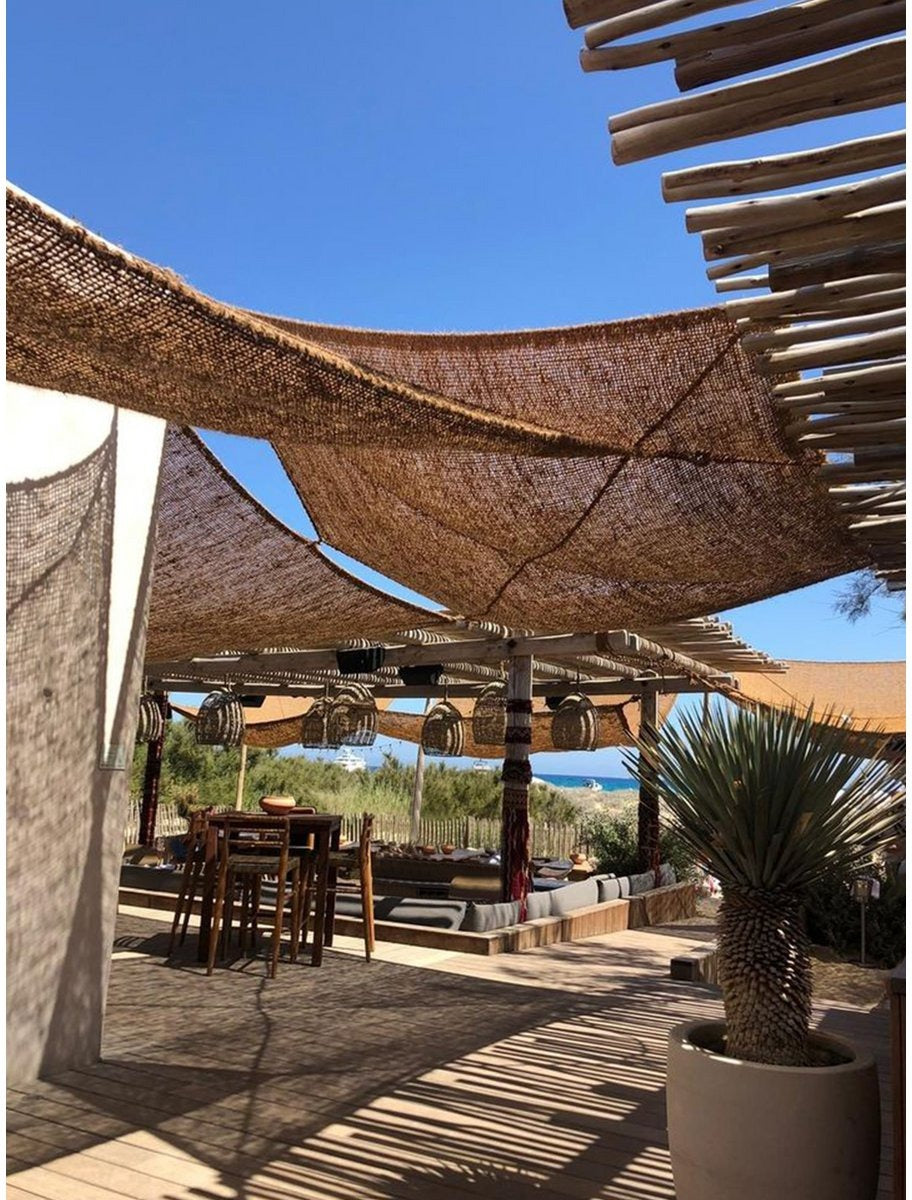 Coco Shade – Rechteckiger Sonnenschutz aus Kokosfaser (500 × 300 cm)