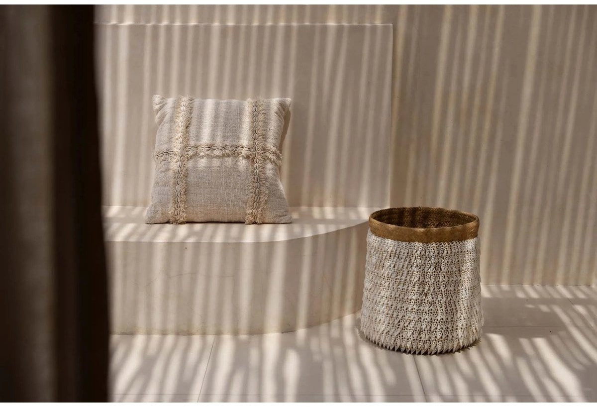 Nomad-Kissenbezug – Natur (50 × 50 cm)