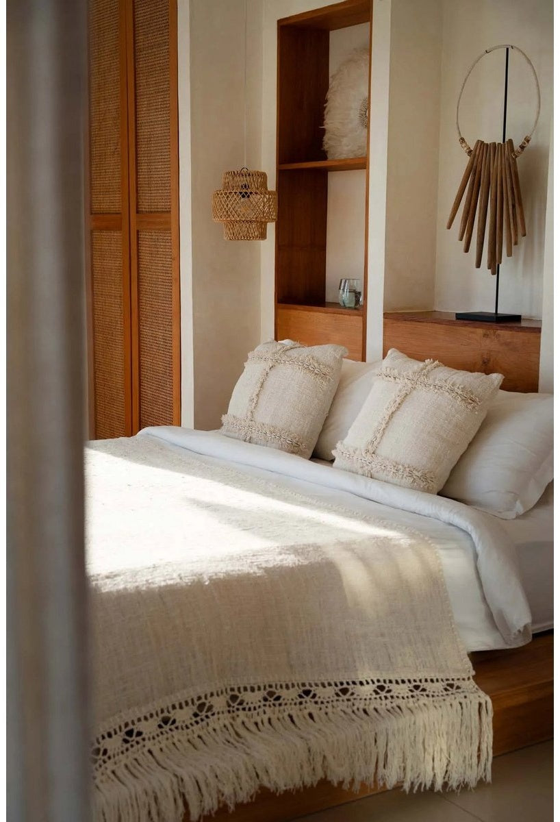 Nomad-Kissenbezug – Natur (50 × 50 cm)